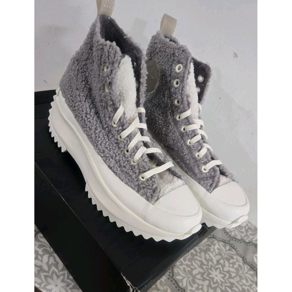 Converse Unisex Run Star Hike Sherpa Sneakers Size 11 Women's Mauve 172202C NWB